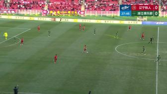 三连胜！十人海港3-1津门虎 莱昂纳多2射1传安佩姆破门岳鑫直红